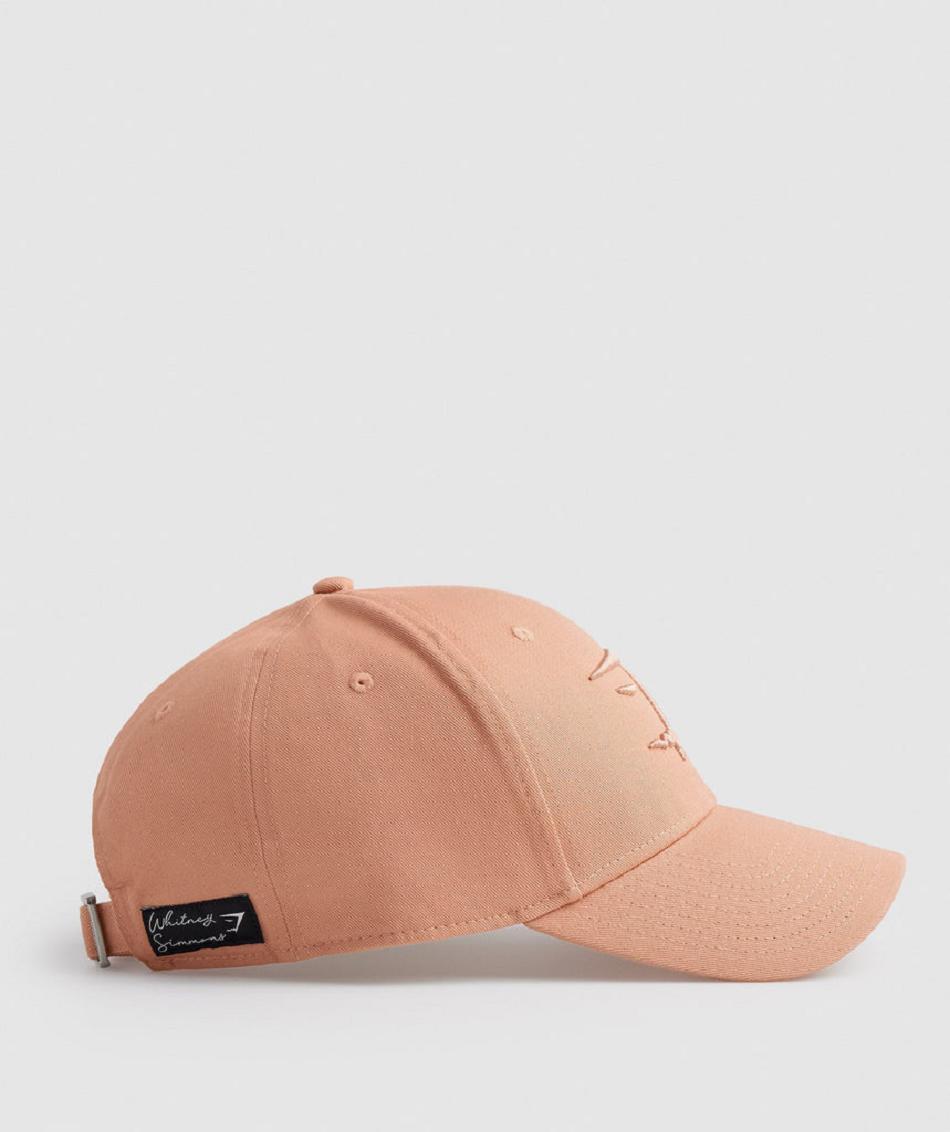 Sombreros Gymshark Whitney Baseball Cap Mujer Beige | CO 3038QMA